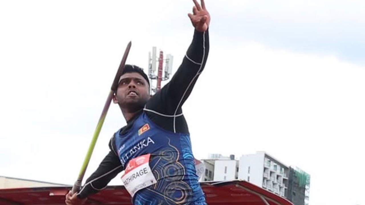 Javelin star Rumesh rises to 7th in global ranking - Ceylon Athletics ...